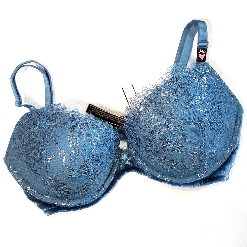 VS Silver Plush Very Sexy Pushup Padded Bra